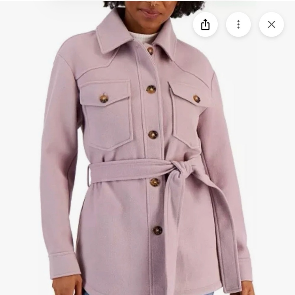 CoffeeShop Women's Purple Pink Jacket